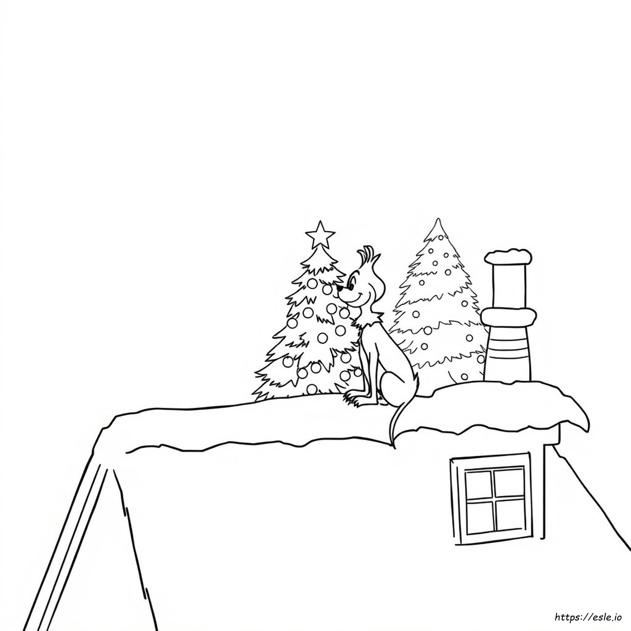 Max from The Grinch Coloring Page - Free Printable