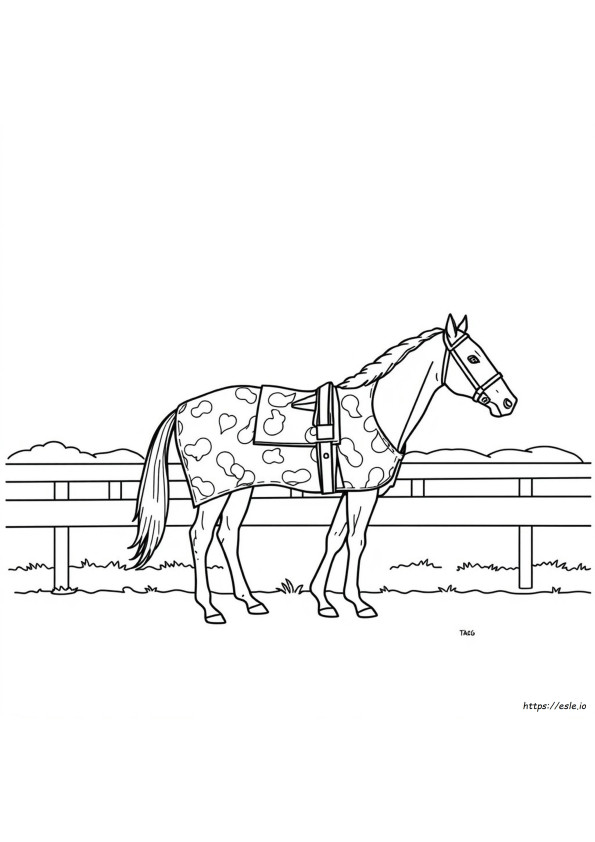 Derby Silks Coloring Page