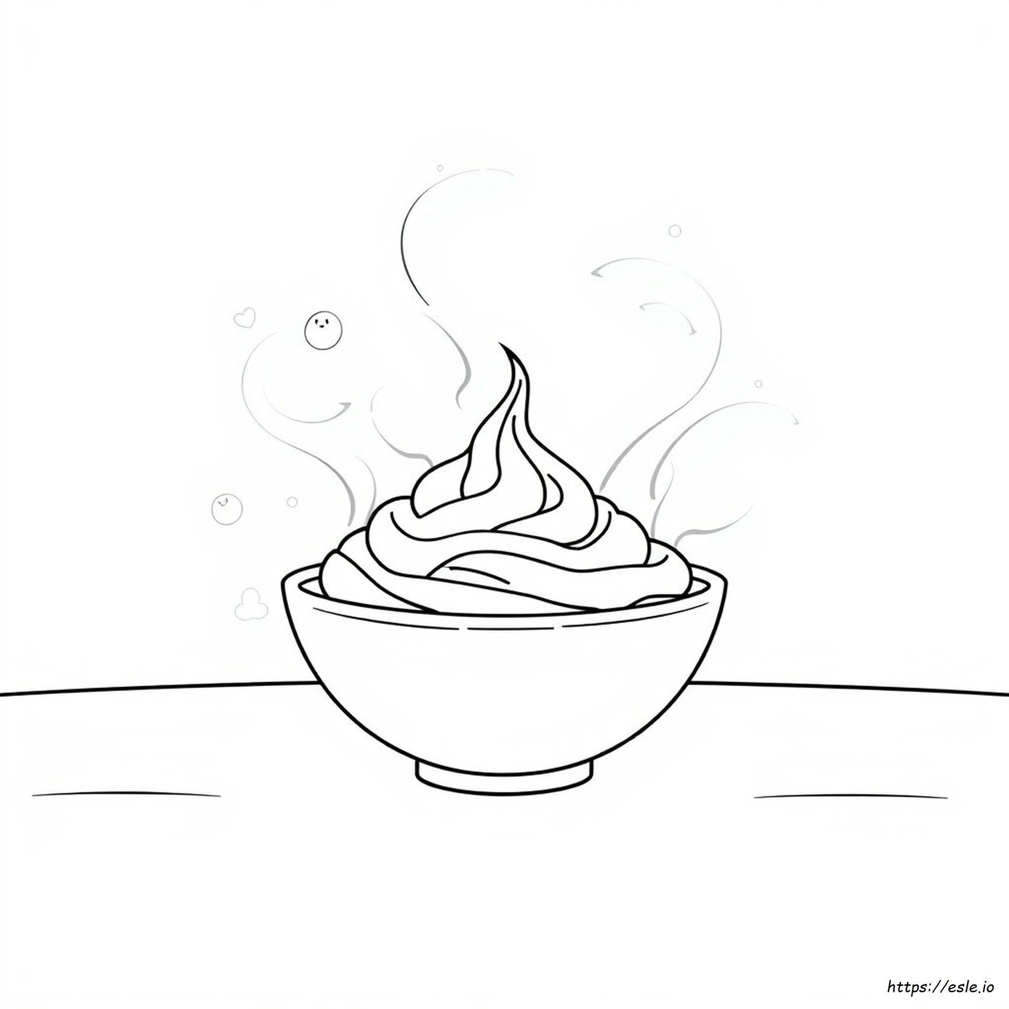 Natural White Food Coloring Coloring Page