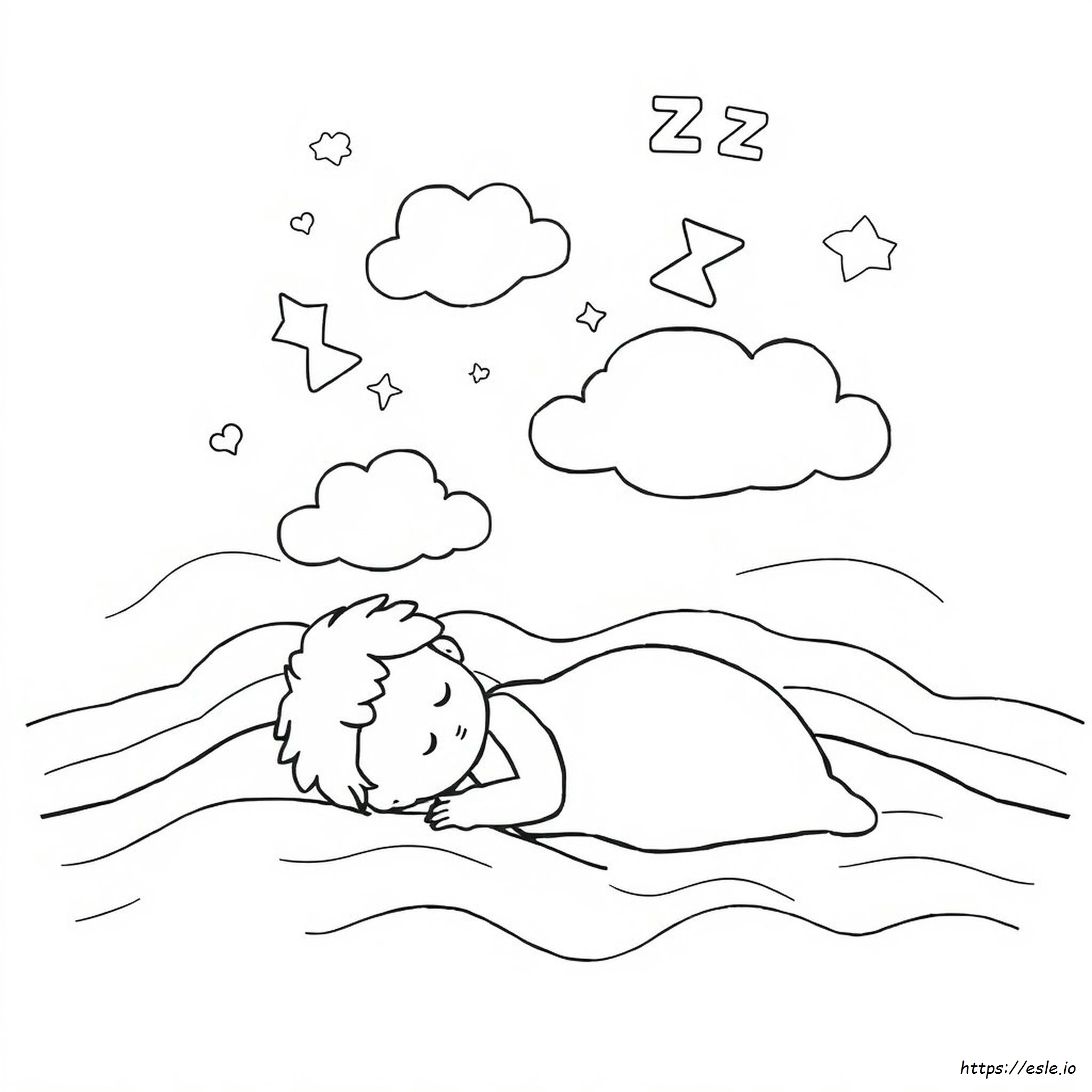 Dreamzzz Coloring Page