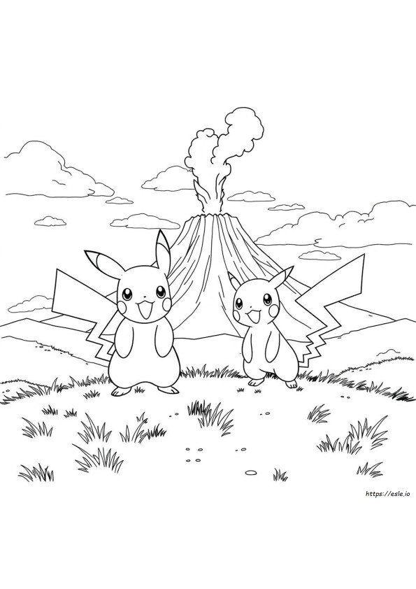 Anime Coloring Pages Pokemon