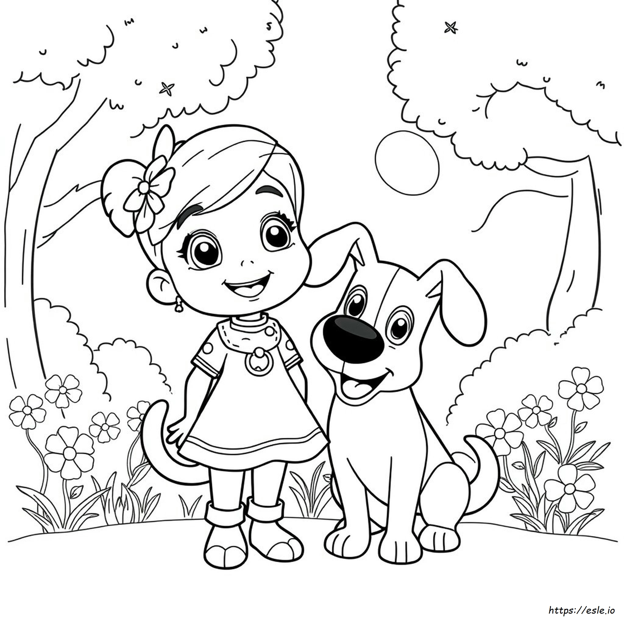 Free Printable Mia And Me Coloring Pages