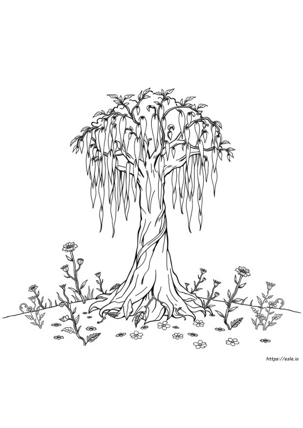 Kolorowanka Weepinbell
