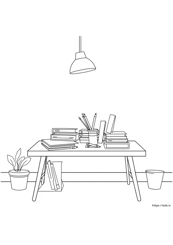 Homework Colouring Pages