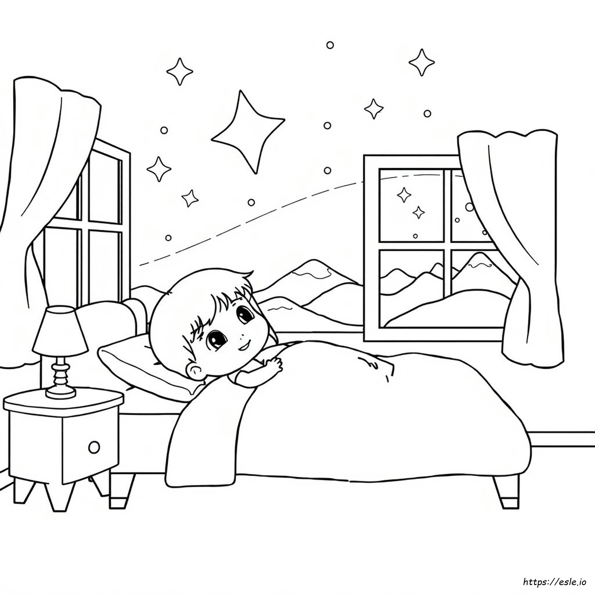 Coco Wyo Bedroom Coloring Page - Free Printable