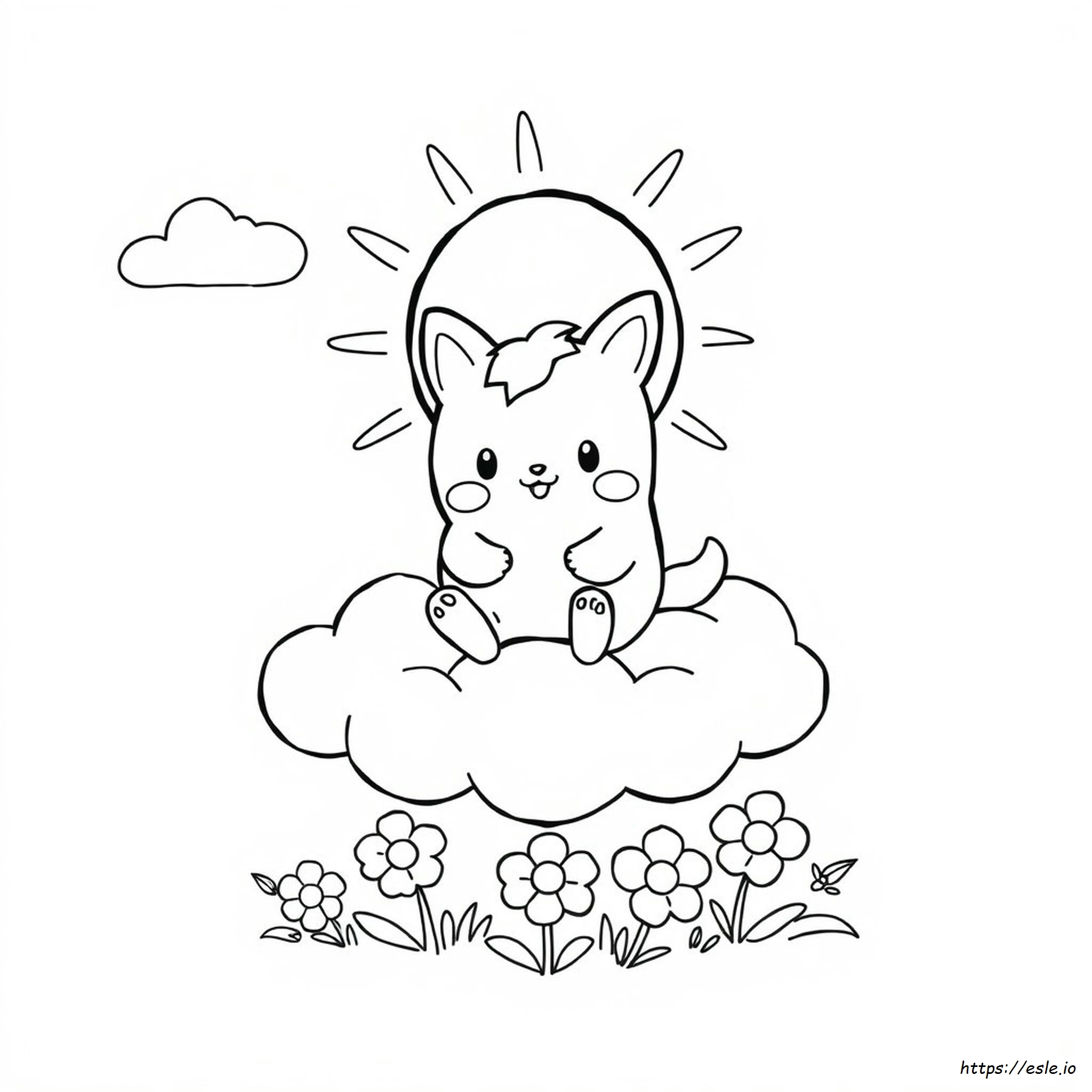 Pochacco Coloring
