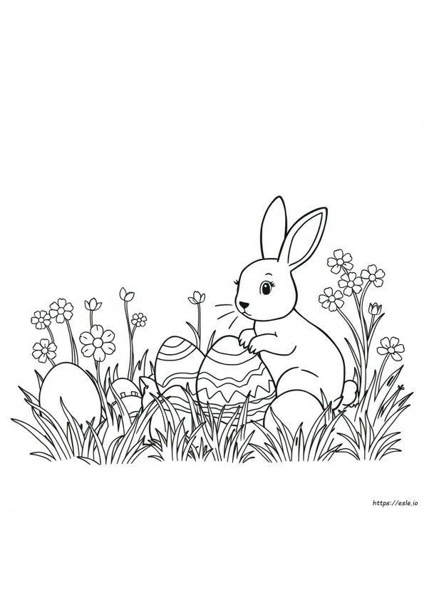 Easter Color Pages For Toddlers
