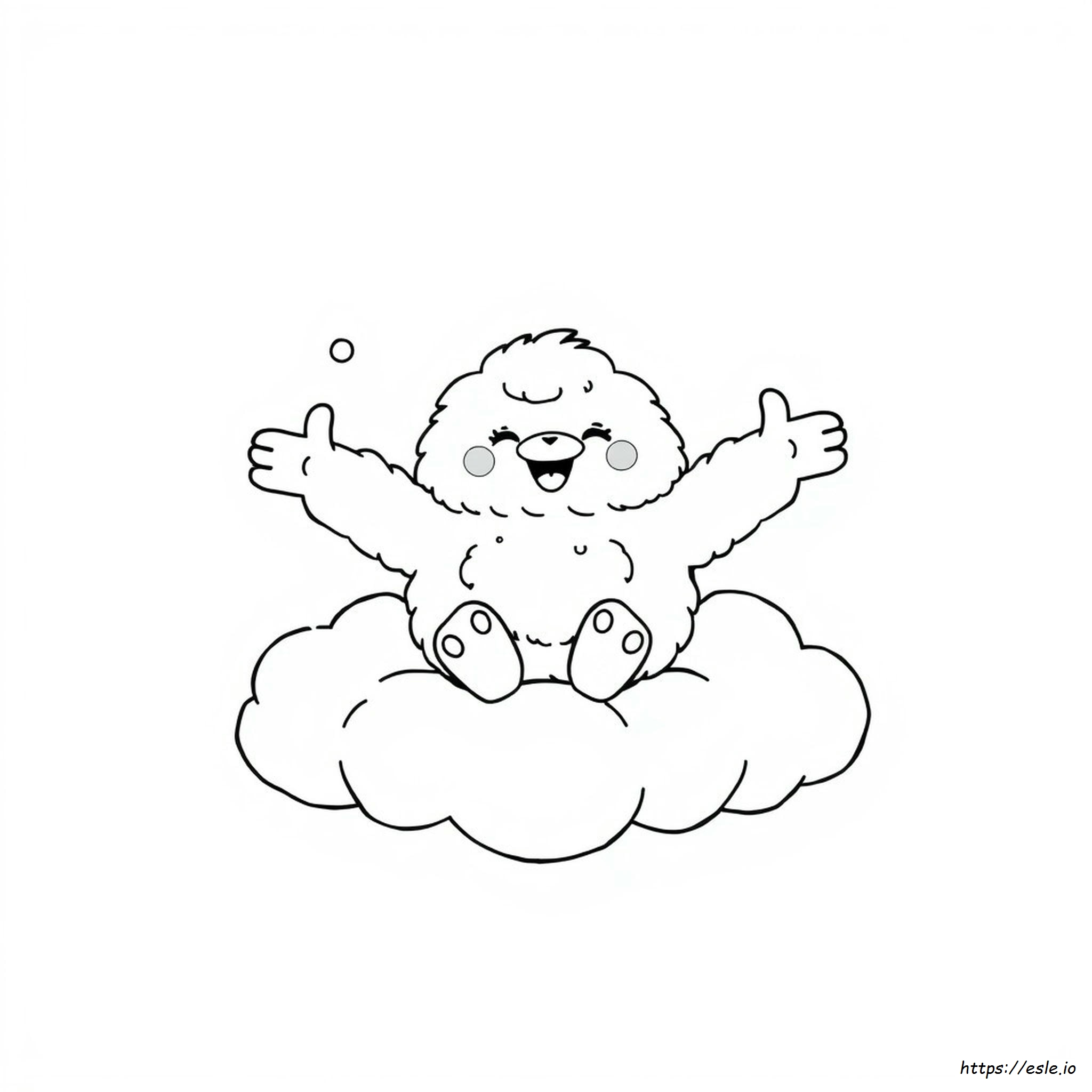 Dibujo Para Colorear De Huggy Wuggy - Imprimible Gratis