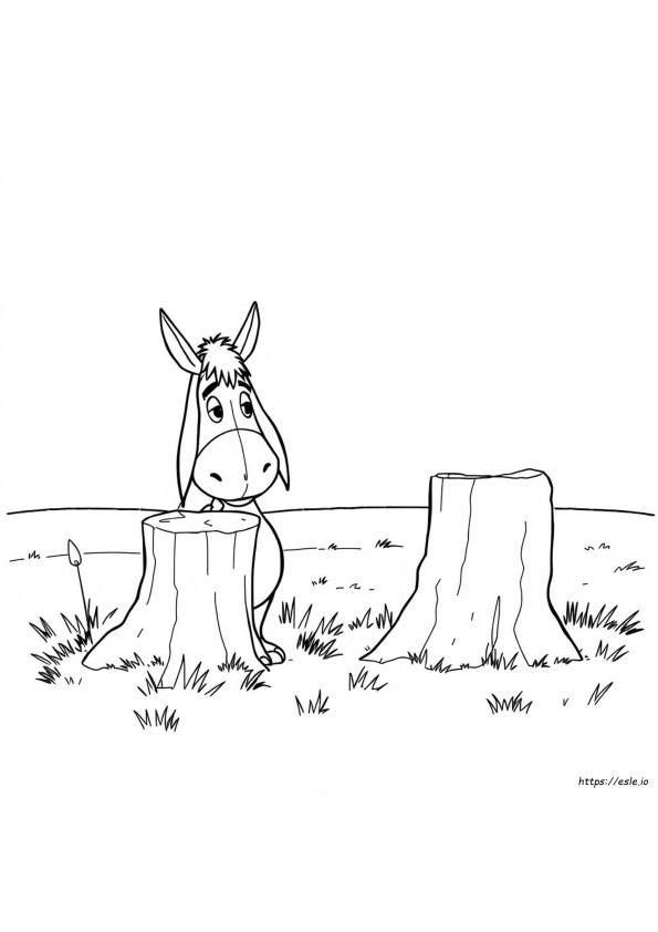 Eeyore Színező