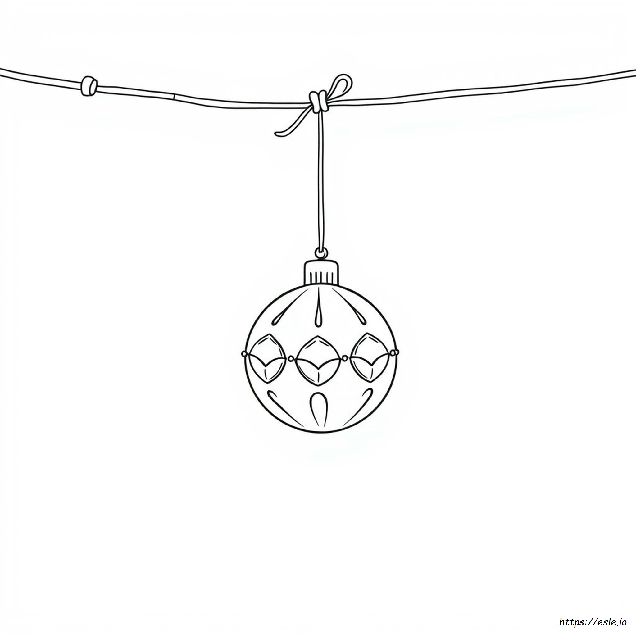 Blank Ornament Coloring Sheet - Free Printable PDF for Kids and Adults