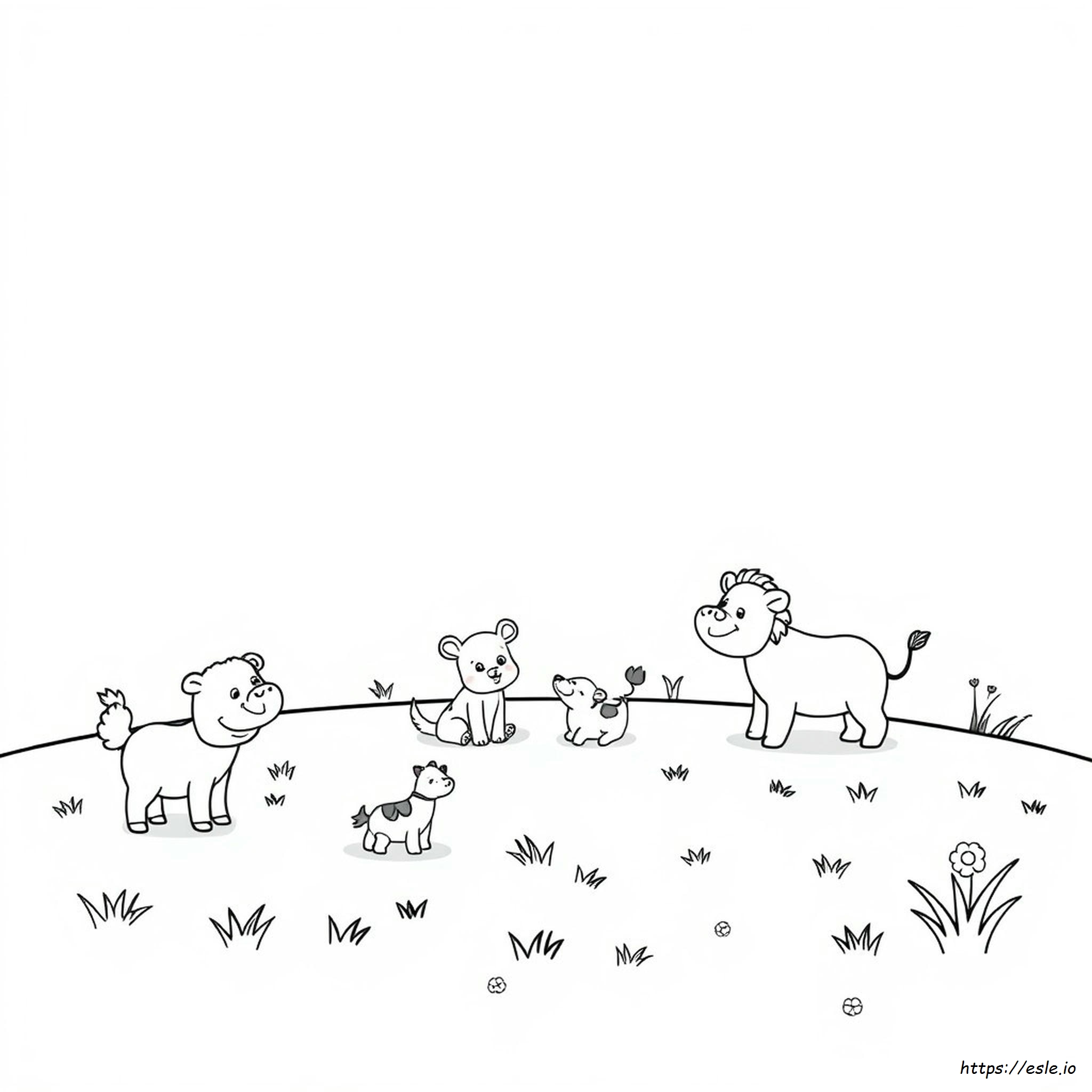 Coloring Pictures For Kindergarten