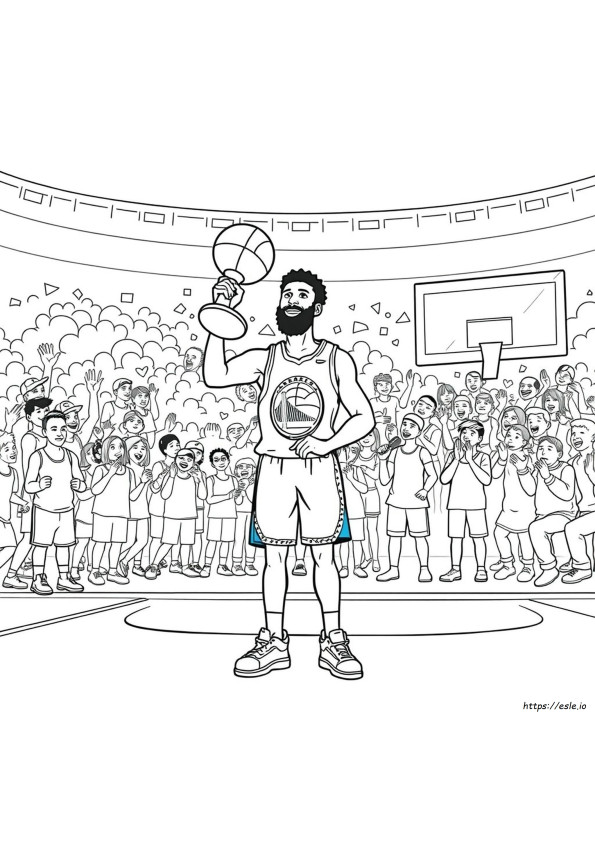 Pagina Da Colorare Di Draymond Green