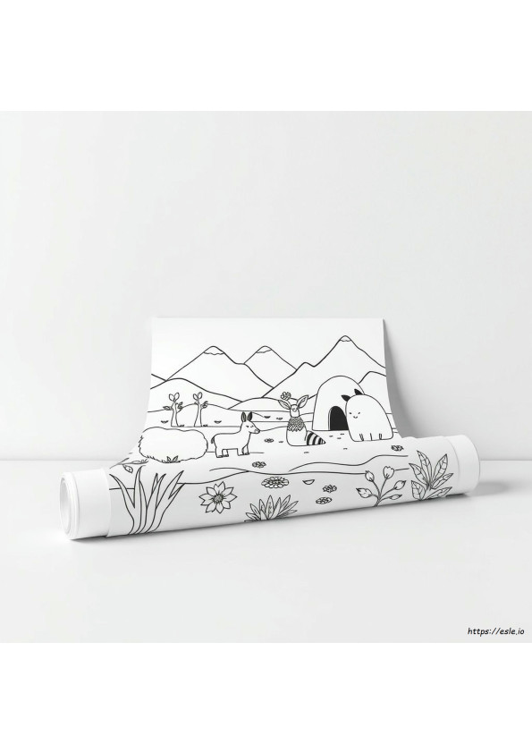 Coloring Posters In Tubes