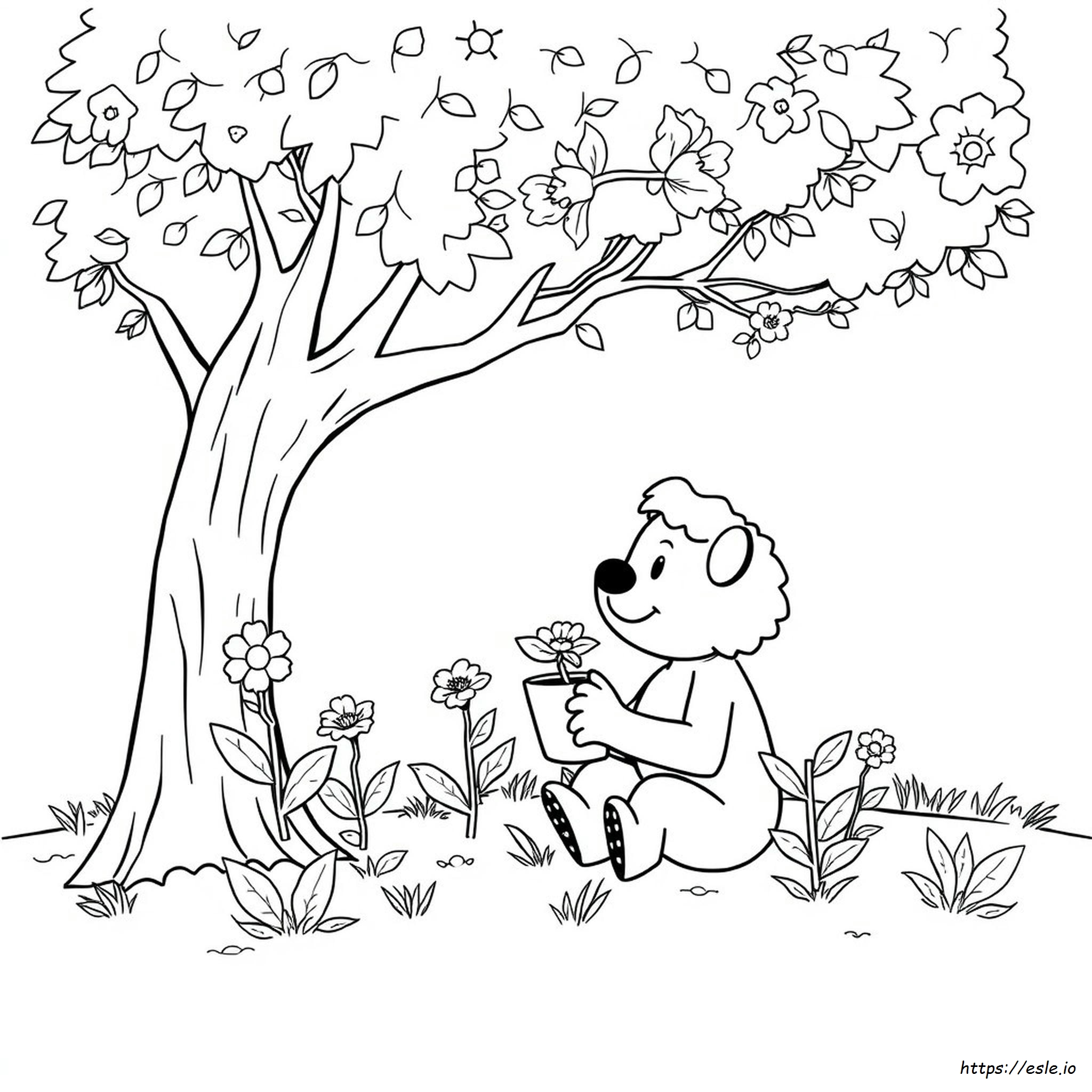 Coloriage Leo Le Tardif
