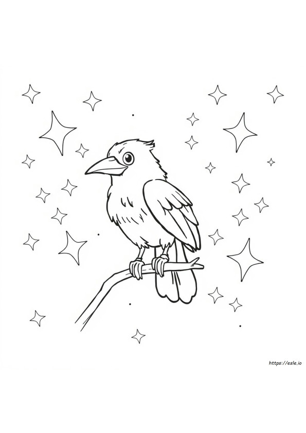 Brawl Stars Crow Coloring
