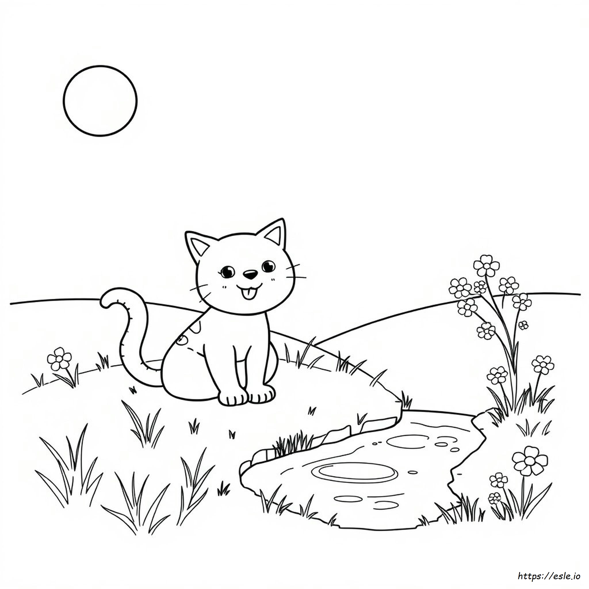 Gambar Mewarnai 11 - Angka Sederhana untuk Dicetak