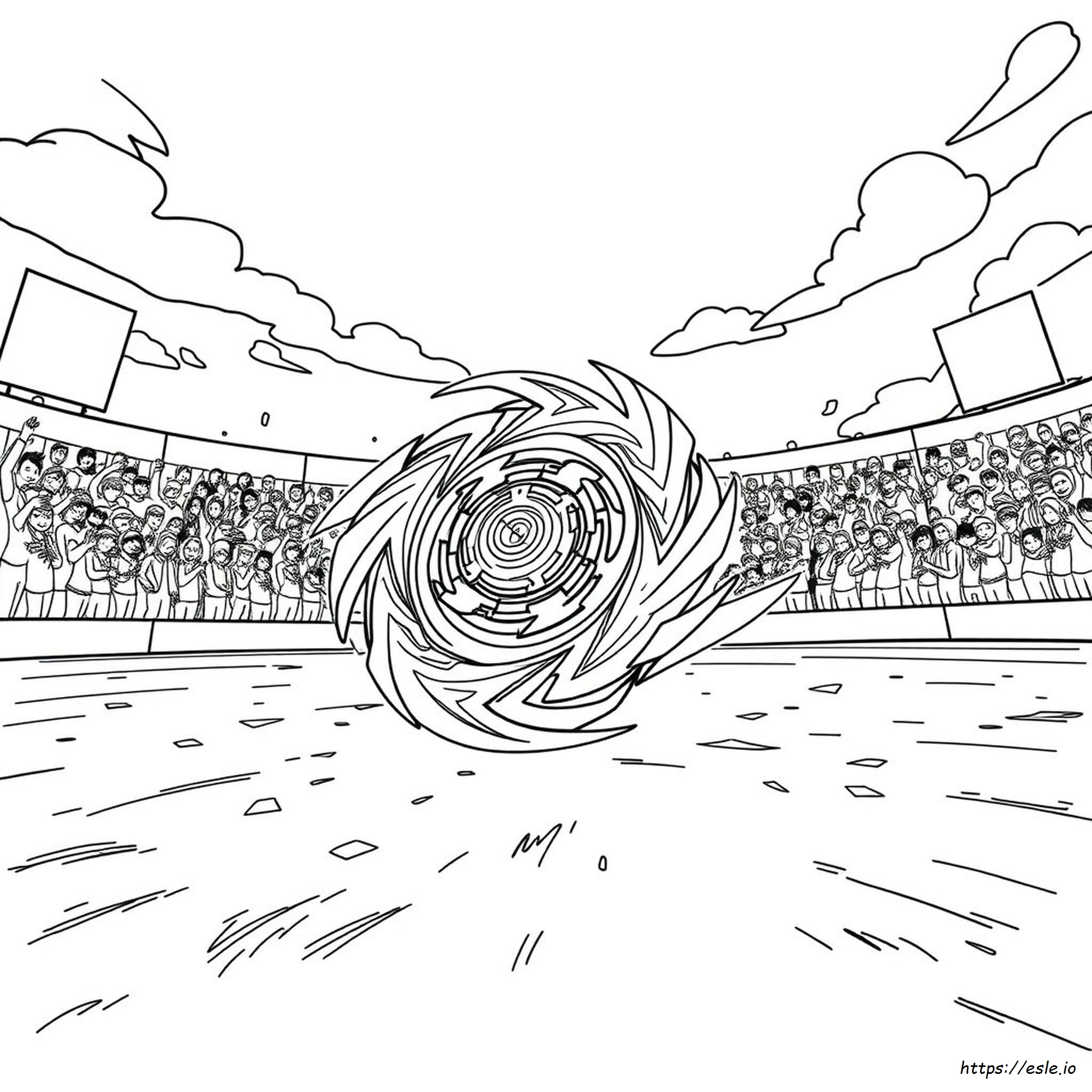 Beyblade Burst Evolution Coloring Pages