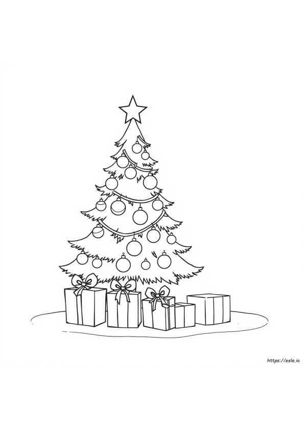 Pagina Da Colorare Di Natale Gratis