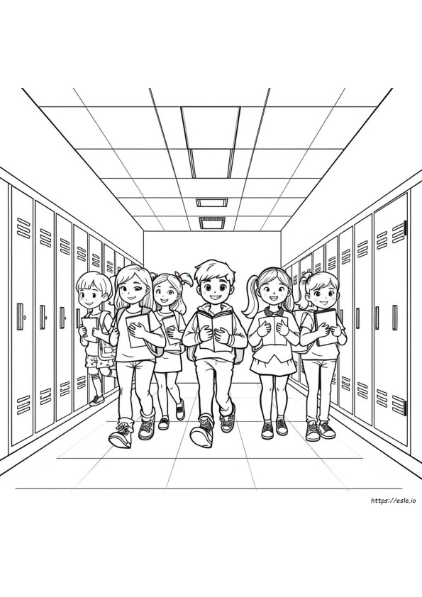 Back To School Coloring Pages 6Th Grade