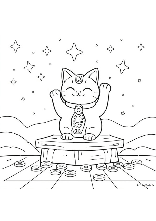 Maneki Neko Gambar
