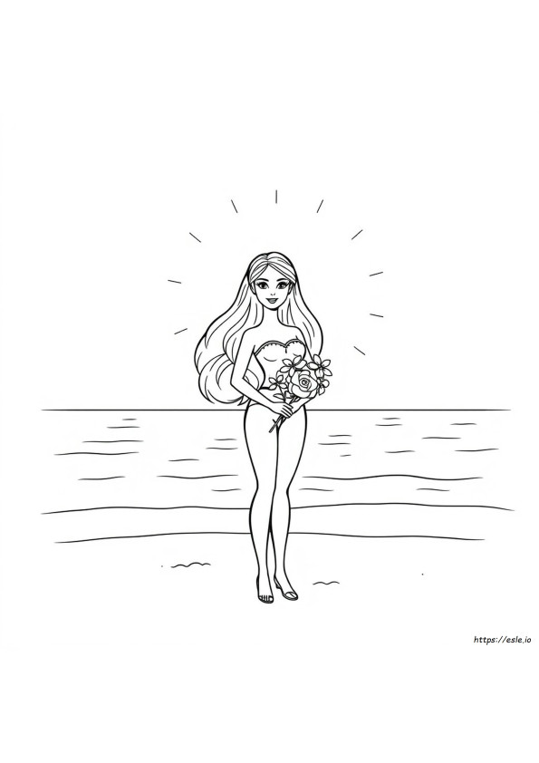 Barbie Com Coloring Pages