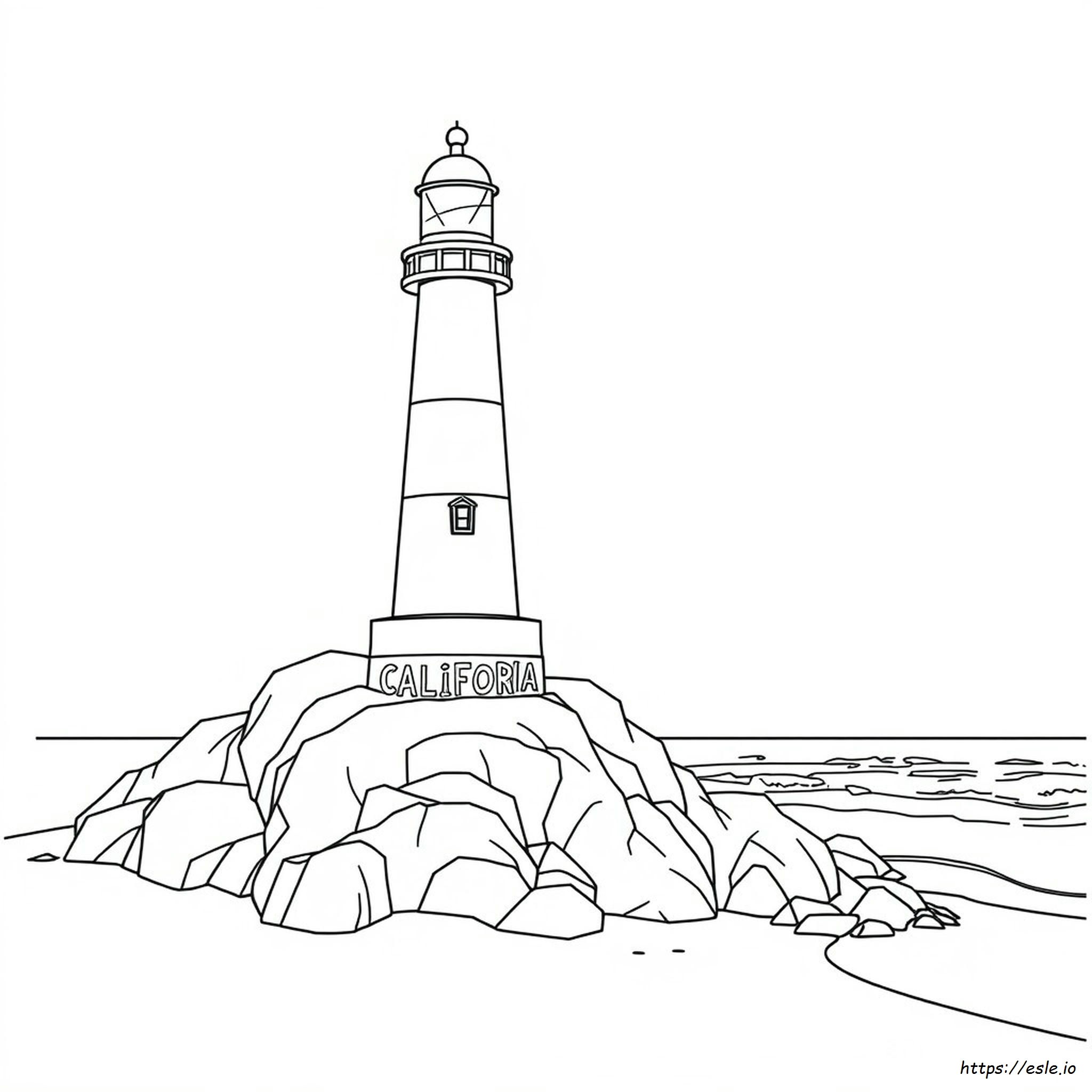 California Coloring Page - Free Printable PDF