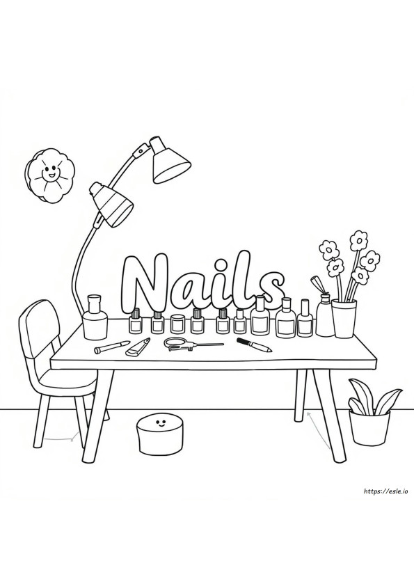 Colouring Nails