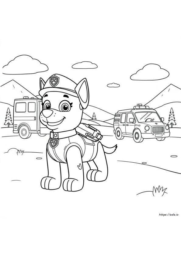 Free Printable Paw Patrol Coloring Sheets