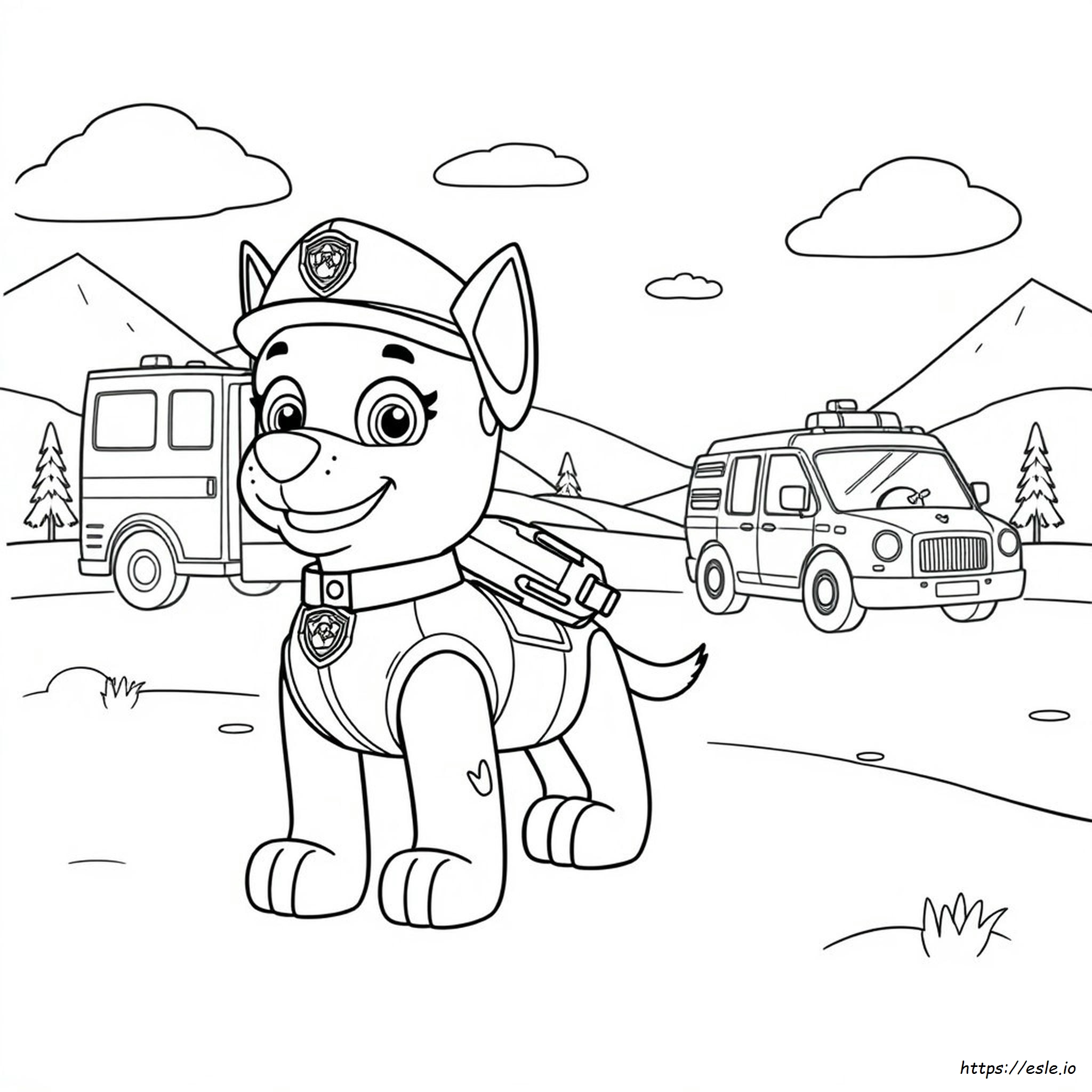 Free Printable Paw Patrol Coloring Sheets