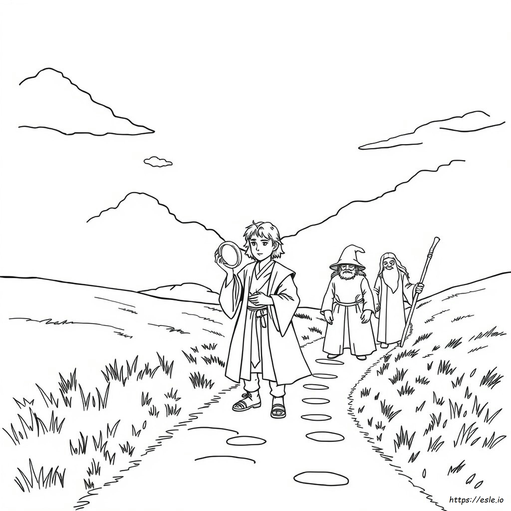 Lord Of The Rings Coloring