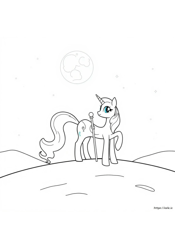 My Little Pony Princess Celestia Printable Coloring Pages