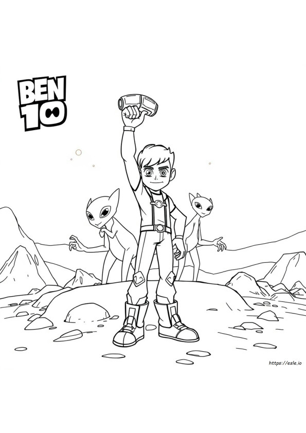 Ben 10 Images For Colouring