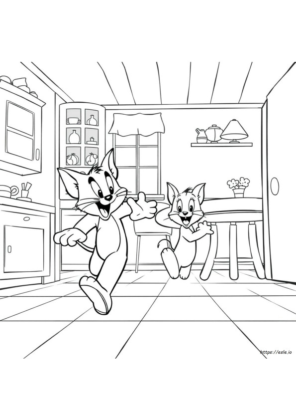 Tomandjerry Coloring