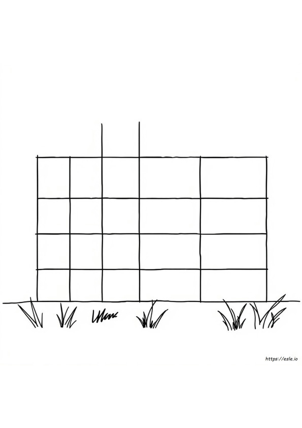 モンドリアンの塗り絵