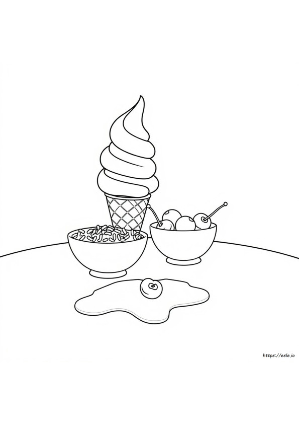 Coloring Pages Mewarnai Es Krim
