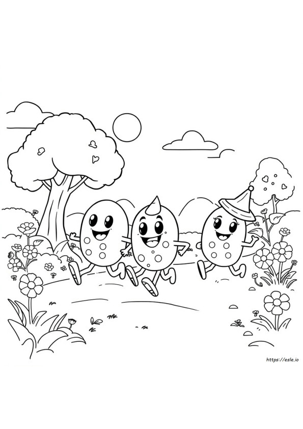 Druckerfahige Ausmalbilder Von Cookie Run Kingdom