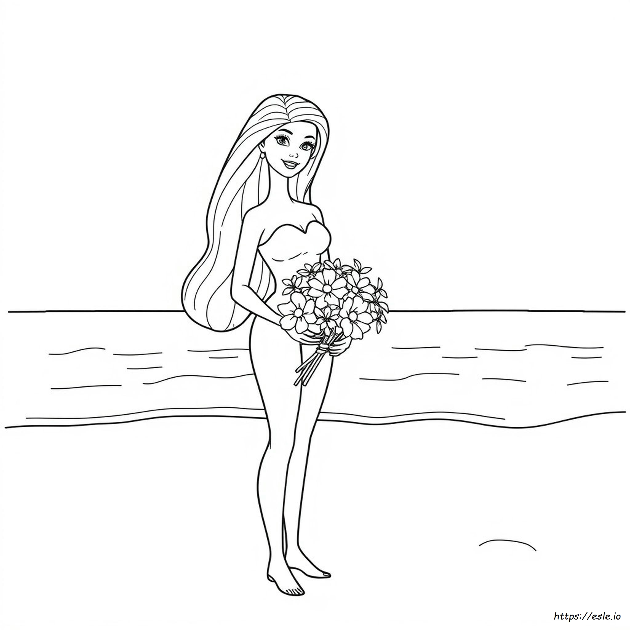 Pagina Da Colorare Di Barbie - Scarica Gratis PDF