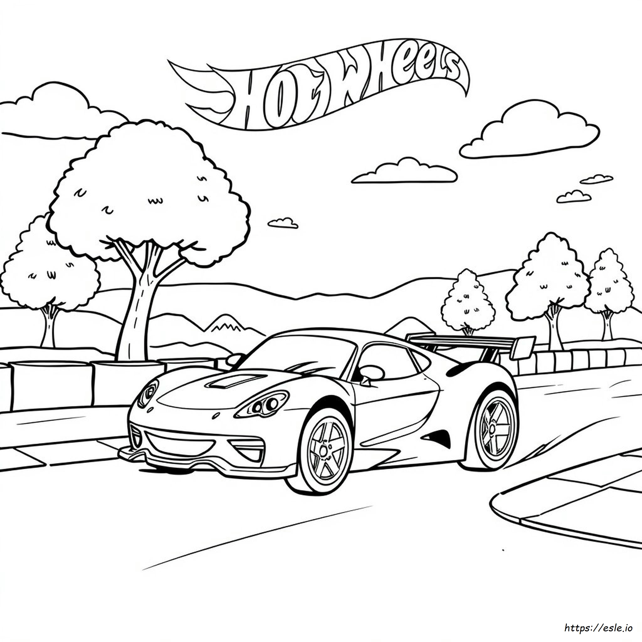 Hot Wheels Ausmalbilder Zum Ausdrucken