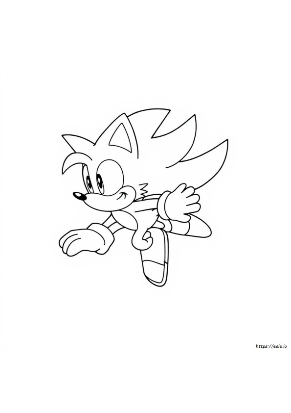Tails Sonic Coloring Pages