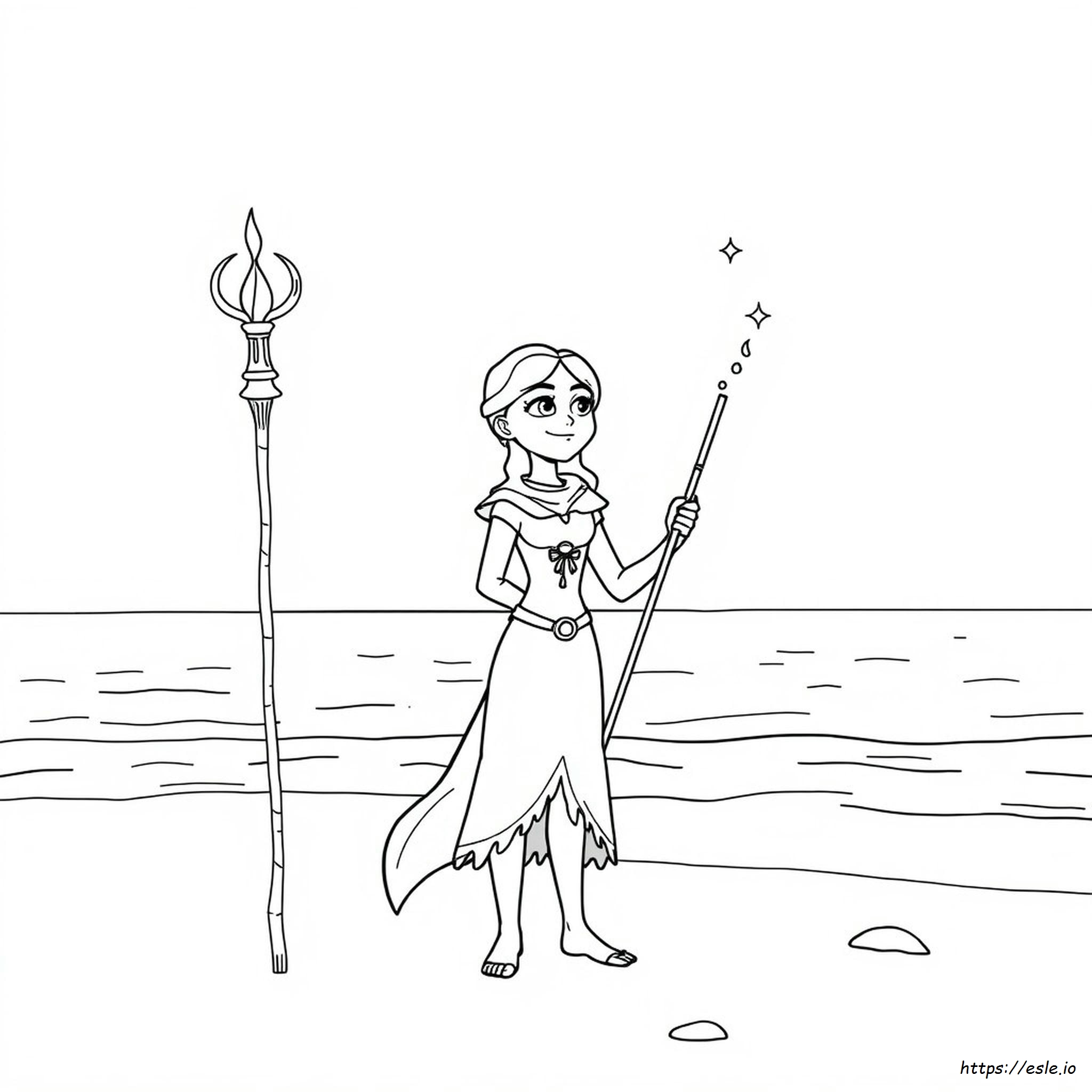 Desenho Da Evie De Descendants Para Colorir