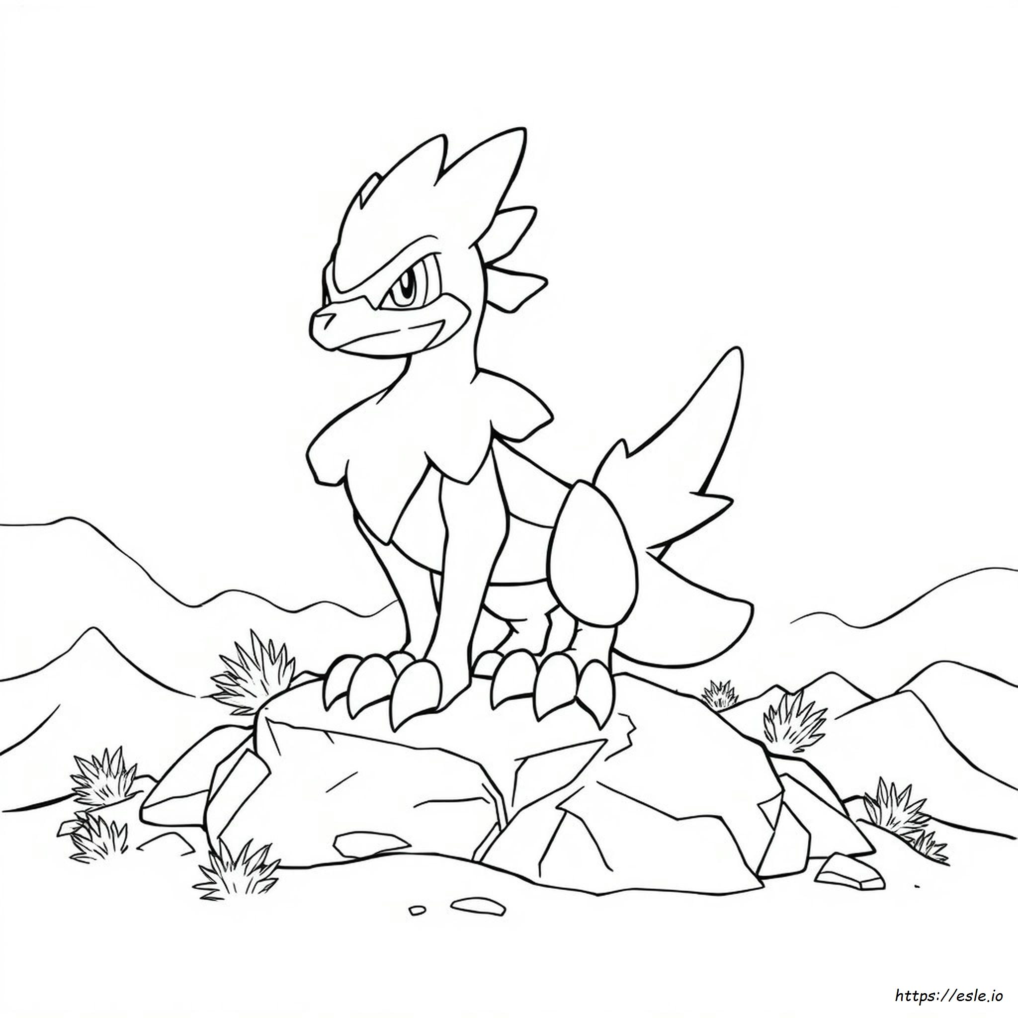 Desenho Para Colorir Pokémon Sirfetch-D para Imprimir
