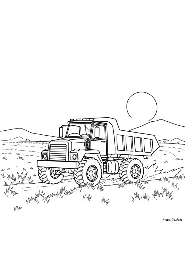 Tonka Coloring Pages