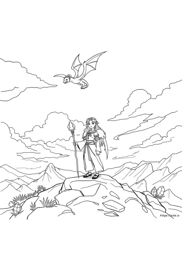 Raya Und Der Letzte Drache Ausmalbilder