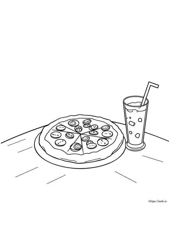 Colouring Pizza