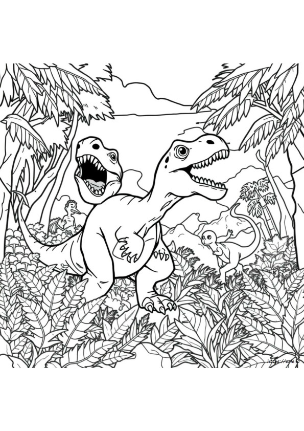 Kolorowanki Dino Fury