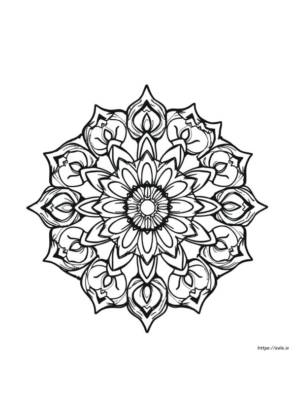 Coloring Pages Mandalas For Adults