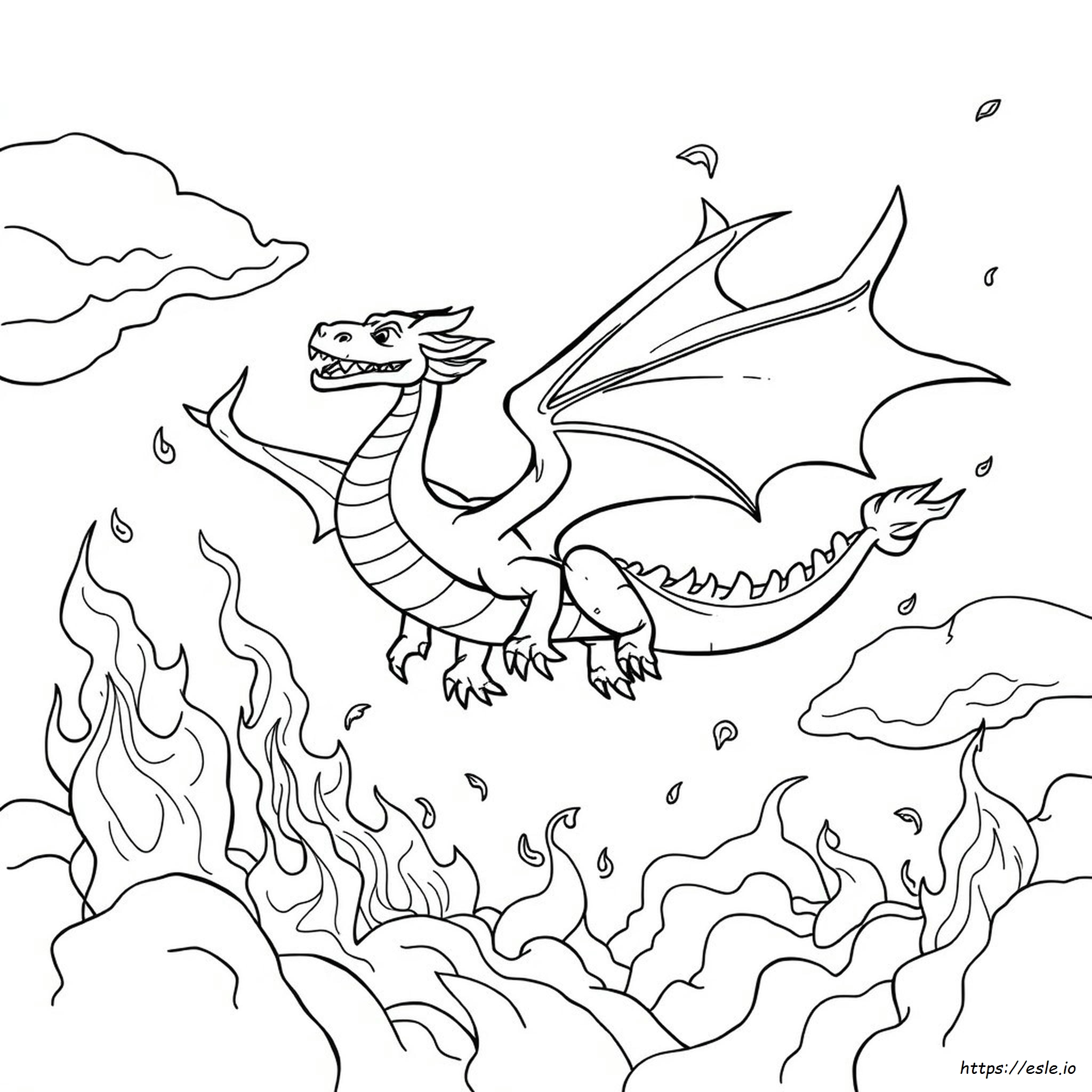 Tűzdrágusz Színező - Ingyenes PDF Lap</p>