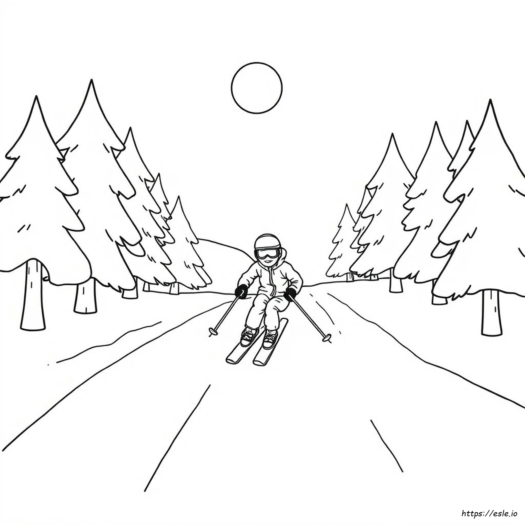 Sciaino Da Colorare - Disegno Per Bambini