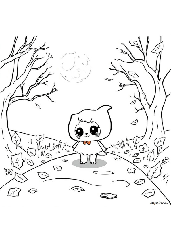 Printable Coloring Coco Wyo Spooky Cutie Coloring Pages