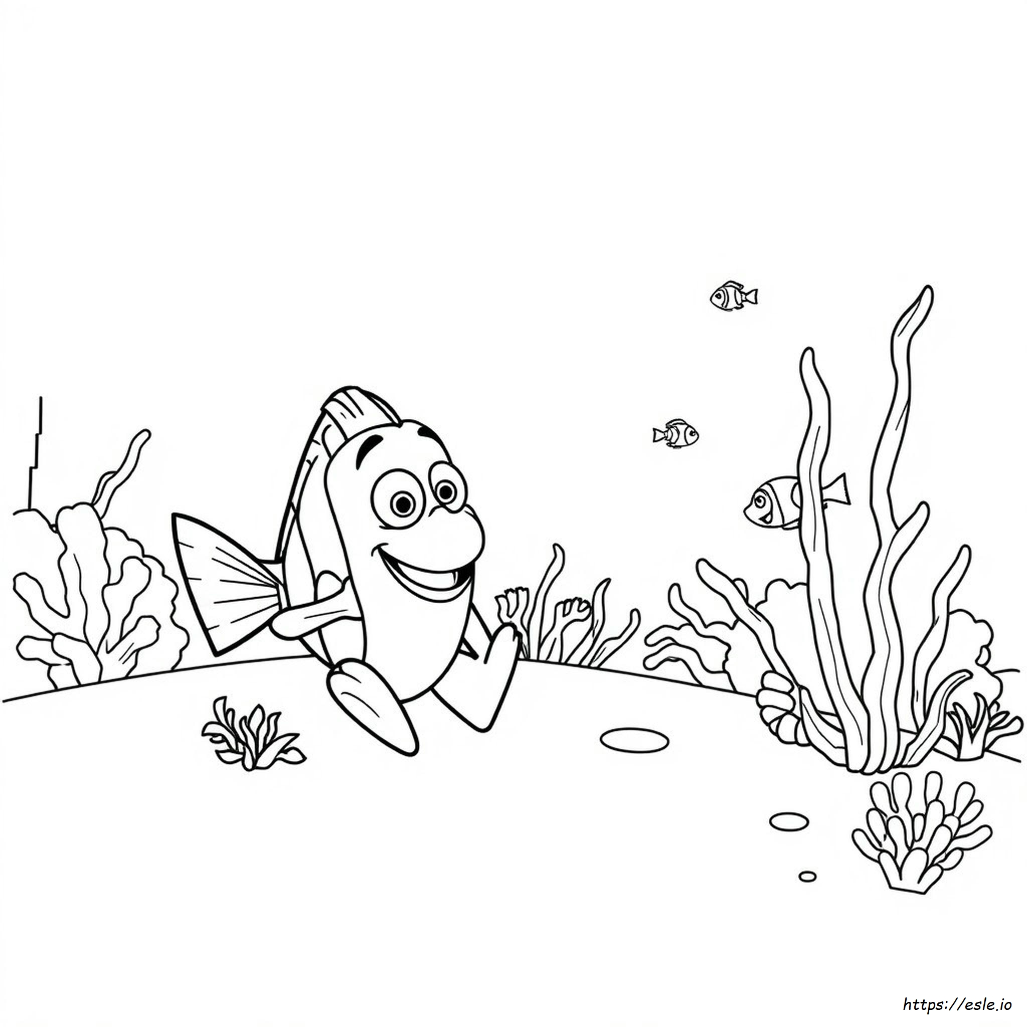 Sebastian Coloring Page